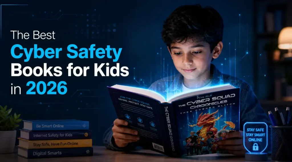 Best cyber safety books for kids in 2026 featuring The Cyber Squad Chronicles.
